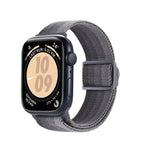 Cinturino per orologio in nylon con fibbia a scatto con trama in fibra di carbonio, For Apple Watch Series 3 38mm