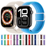 Cinturino per orologio in nylon con fibbia a scatto con trama in fibra di carbonio, For Apple Watch Series 5 40mm