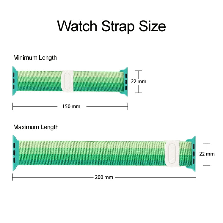 Cinturino per orologio in nylon con fibbia a scatto con trama in fibra di carbonio, For Apple Watch Series 4 44mm