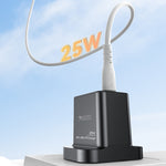 Caricabatterie rapido GaN USB-C 25W Yesido YC81