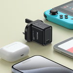 Caricabatterie rapido GaN USB-C 25W Yesido YC81