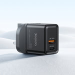 Caricabatterie GaN USB-C 30W Yesido YC83 ricarica rapida
