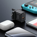 Caricabatterie GaN USB-C 30W Yesido YC83 ricarica rapida
