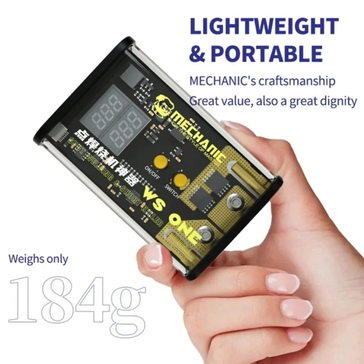 Saldatore a impulsi Meccanico WS ONE a batteria 10000 mAh - immagine 7