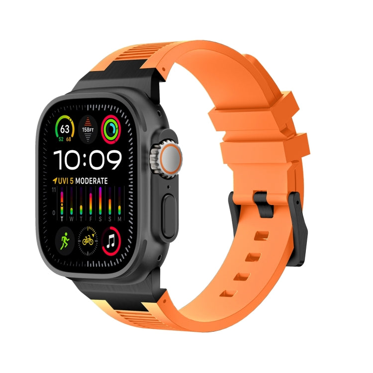 Cinturino per orologio in silicone liquido Loners, For Apple Watch Ultra 49mm