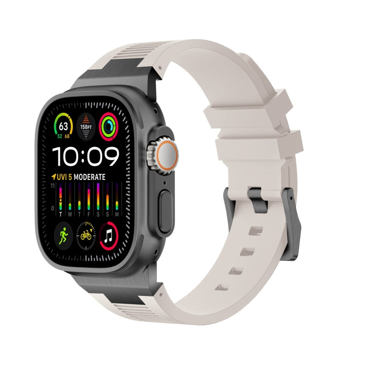 Cinturino per orologio in silicone liquido Loners, For Apple Watch Ultra 49mm