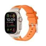 Cinturino per orologio in silicone liquido Loners, For Apple Watch Ultra 49mm