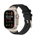 Cinturino per orologio in silicone liquido Loners, For Apple Watch Ultra 49mm