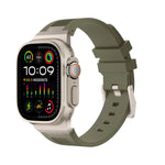 Cinturino per orologio in silicone liquido Loners, For Apple Watch Ultra 49mm