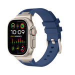 Cinturino per orologio in silicone liquido Loners, For Apple Watch Ultra 49mm