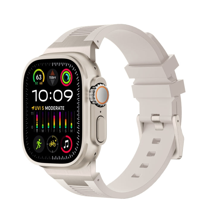 Cinturino per orologio in silicone liquido Loners, For Apple Watch Ultra 49mm