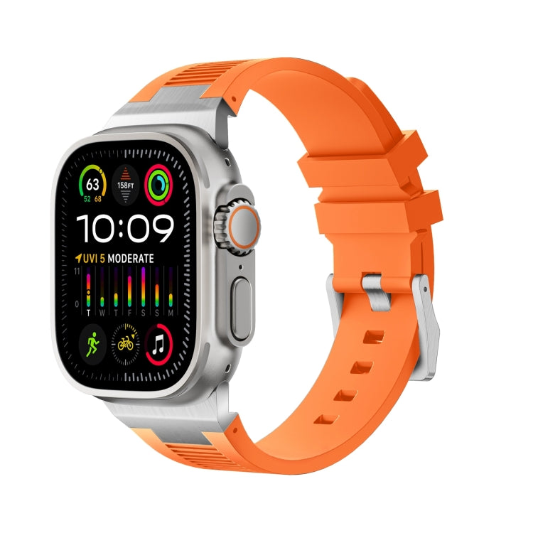 Cinturino per orologio in silicone liquido Loners, For Apple Watch Ultra 49mm