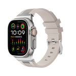 Cinturino per orologio in silicone liquido Loners, For Apple Watch Ultra 49mm