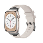 Cinturino per orologio in silicone liquido Loners, For Apple Watch SE 2022 44mm