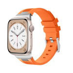 Cinturino per orologio in silicone liquido Loners, For Apple Watch SE 2022 44mm