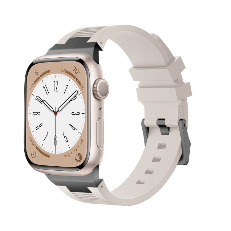 Cinturino per orologio in silicone liquido Loners, For Apple Watch Series 7 45mm