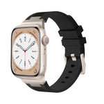 Cinturino per orologio in silicone liquido Loners, For Apple Watch Series 7 45mm