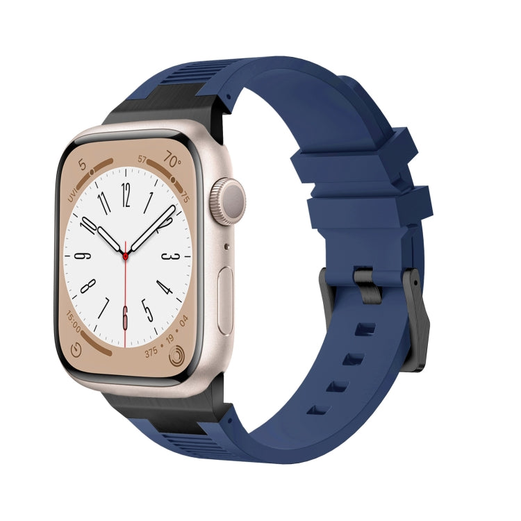 Cinturino per orologio in silicone liquido Loners, For Apple Watch SE 44mm