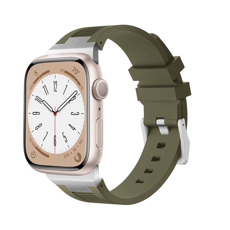 Cinturino per orologio in silicone liquido Loners, For Apple Watch 42mm