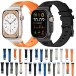 Cinturino per orologio in silicone liquido Loners, For Apple Watch Series 7 45mm