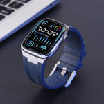 Cinturino per orologio in silicone liquido Loners, For Apple Watch SE 2022 44mm