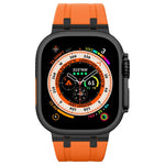 Cinturino per orologio in silicone liquido a grana di pietra, For Apple Watch SE 2023 44mm, For Apple Watch Ultra 2 49mm
