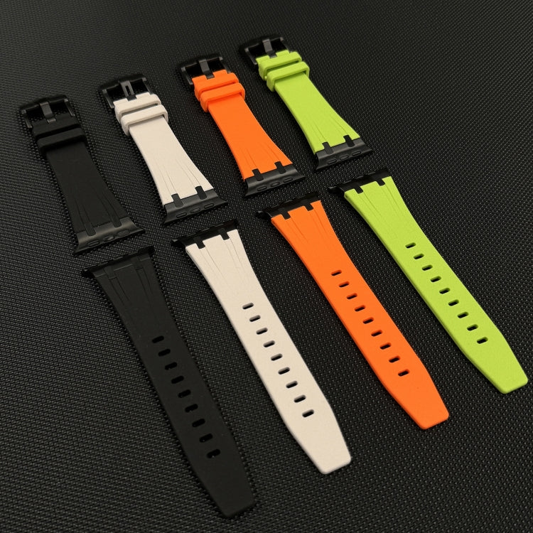 Cinturino per orologio in silicone liquido a grana di pietra, For Apple Watch SE 2023 44mm, For Apple Watch Ultra 2 49mm
