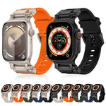 Cinturino per orologio Explorer in TPU, For Apple Watch Series 8 45mm, For Apple Watch SE 2022 44mm