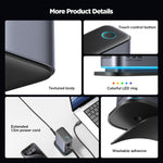 Caricatore multiporta GaN 6 in 1 65W USB-C e USB-A