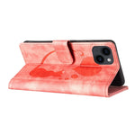 Custodia per telefono in pelle con penna a cuore e gatto in rilievo, For iPhone 14 Plus, For iPhone 14, For iPhone 14 Pro, For iPhone 14 Pro Max