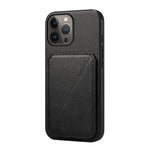 Custodia per telefono con doppio slot per scheda D04 in vitello texture, For iPhone 15, For iPhone 14 Plus, For iPhone 14, For iPhone 14 Pro, For iPhone 14 Pro Max, For iPhone 13 Pro Max