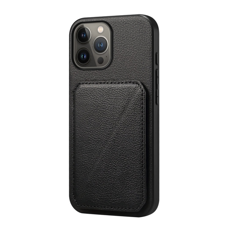 Custodia per telefono con doppio slot per scheda D04 in vitello texture, For iPhone 15, For iPhone 14 Plus, For iPhone 14, For iPhone 14 Pro, For iPhone 14 Pro Max, For iPhone 13 Pro Max