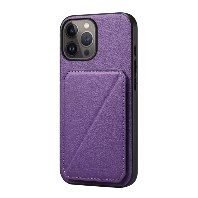 Custodia per telefono con doppio slot per scheda D04 in vitello texture, For iPhone 15, For iPhone 14 Plus, For iPhone 14, For iPhone 14 Pro, For iPhone 14 Pro Max, For iPhone 13 Pro Max