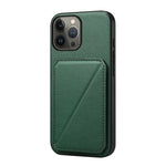 Custodia per telefono con doppio slot per scheda D04 in vitello texture, For iPhone 15, For iPhone 14 Plus, For iPhone 14, For iPhone 14 Pro, For iPhone 14 Pro Max, For iPhone 13 Pro Max