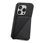 Custodia per telefono con doppio slot per scheda D04 in vitello texture, For iPhone 16 Pro, For iPhone 16 Plus, For iPhone 16, For iPhone 15 Pro Max, For iPhone 15 Pro, For iPhone 15 Plus