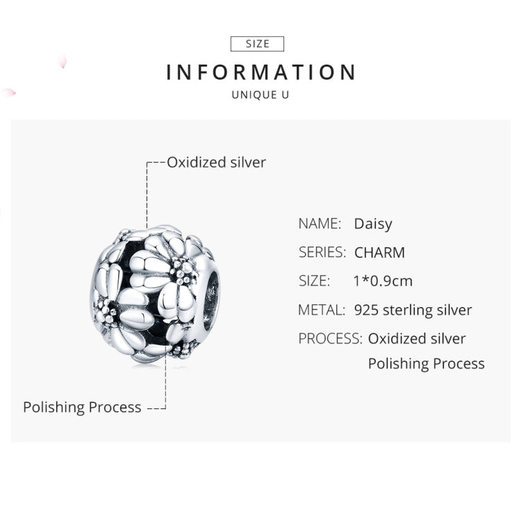 Perline in argento sterling S925 per gioielli fai-da-te