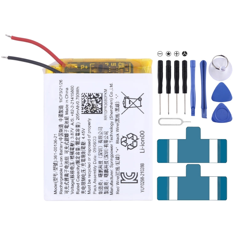 Batteria di ricambio Garmin Venu SQ e Forerunner 158