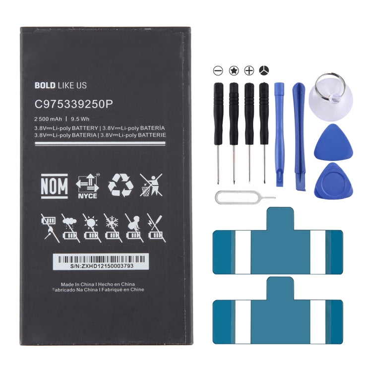 Batteria sostitutiva per BLU G71 G0430WW, Dash X Plus LTE e C906646400L
