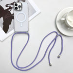 Custodia magnetica MagSafe per PC + telefono in TPU con cordino, For iPhone 14 Pro Max, For iPhone 13 Pro Max