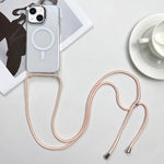 Custodia magnetica MagSafe per PC + telefono in TPU con cordino, For iPhone 13 Pro, For iPhone 13