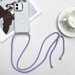 Custodia magnetica MagSafe per PC + telefono in TPU con cordino, For iPhone 12, For iPhone 12 Pro Max