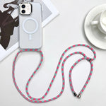 Custodia magnetica MagSafe per PC + telefono in TPU con cordino, For iPhone 12 Pro, For iPhone 11 Pro Max, For iPhone 11