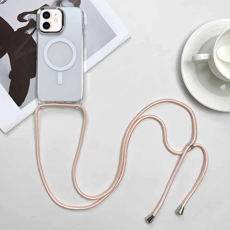 Custodia magnetica MagSafe per PC + telefono in TPU con cordino, For iPhone 12 Pro, For iPhone 11 Pro Max, For iPhone 11