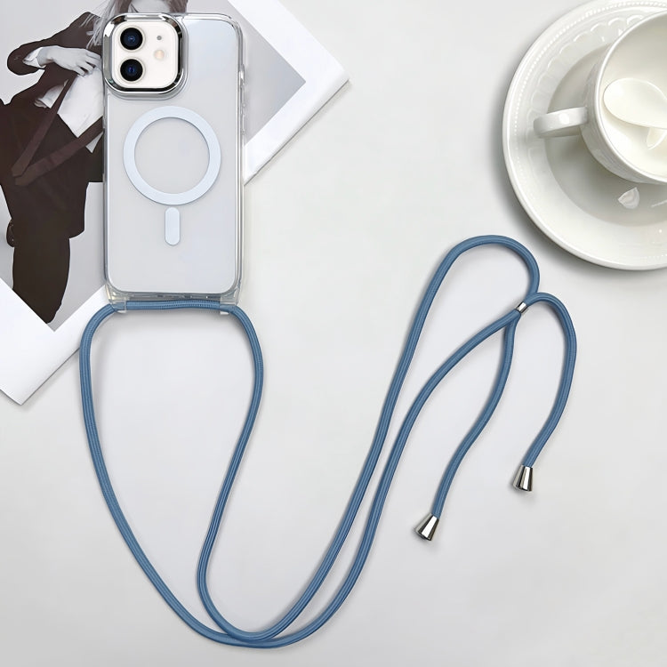 Custodia magnetica MagSafe per PC + telefono in TPU con cordino, For iPhone 12 Pro, For iPhone 11 Pro Max, For iPhone 11