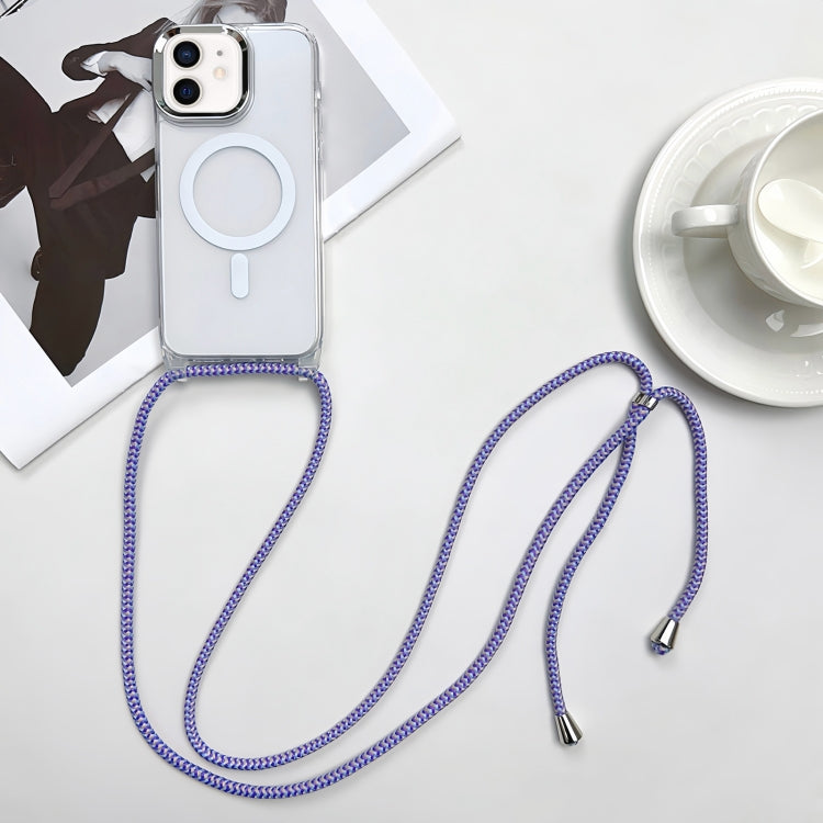 Custodia magnetica MagSafe per PC + telefono in TPU con cordino, For iPhone 12 Pro, For iPhone 11 Pro Max, For iPhone 11