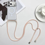 Custodia magnetica MagSafe per PC + telefono in TPU con cordino, For iPhone 17e / 16e, For iPhone 17 Pro Max