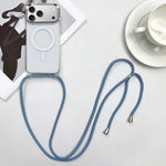 Custodia magnetica MagSafe per PC + telefono in TPU con cordino, For iPhone 17e / 16e, For iPhone 17 Pro Max