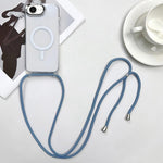 Custodia magnetica MagSafe per PC + telefono in TPU con cordino, For iPhone 17 Pro, For iPhone 17