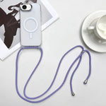 Custodia magnetica MagSafe per PC + telefono in TPU con cordino, For iPhone 17 Pro, For iPhone 17