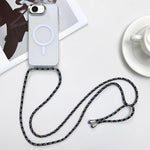 Custodia magnetica MagSafe per PC + telefono in TPU con cordino, For iPhone 17 Pro, For iPhone 17